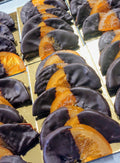 Oranges confites au chocolat noir