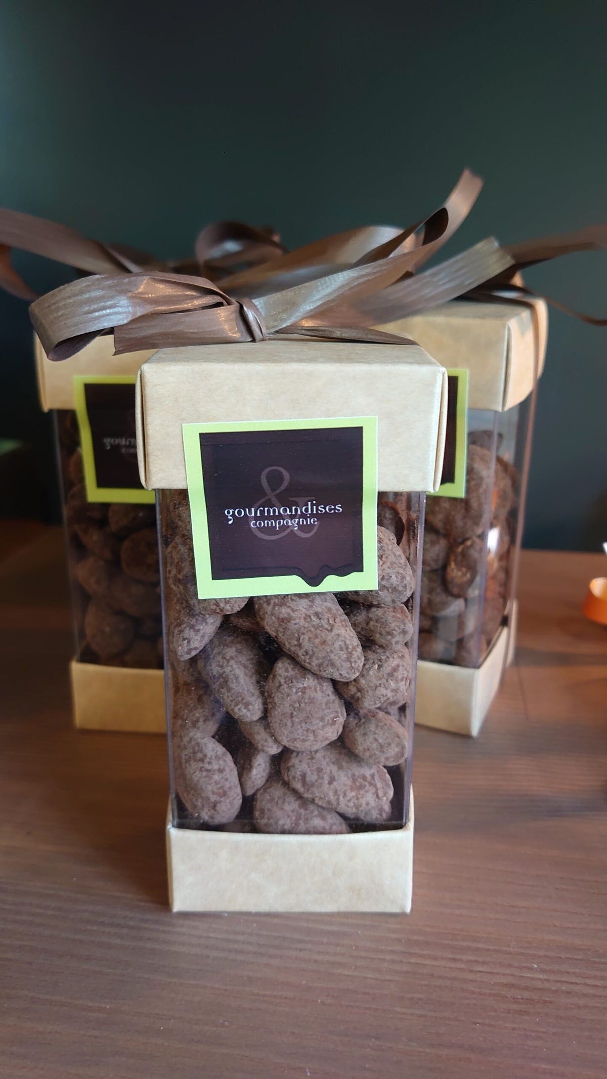 Amandes au chocolat