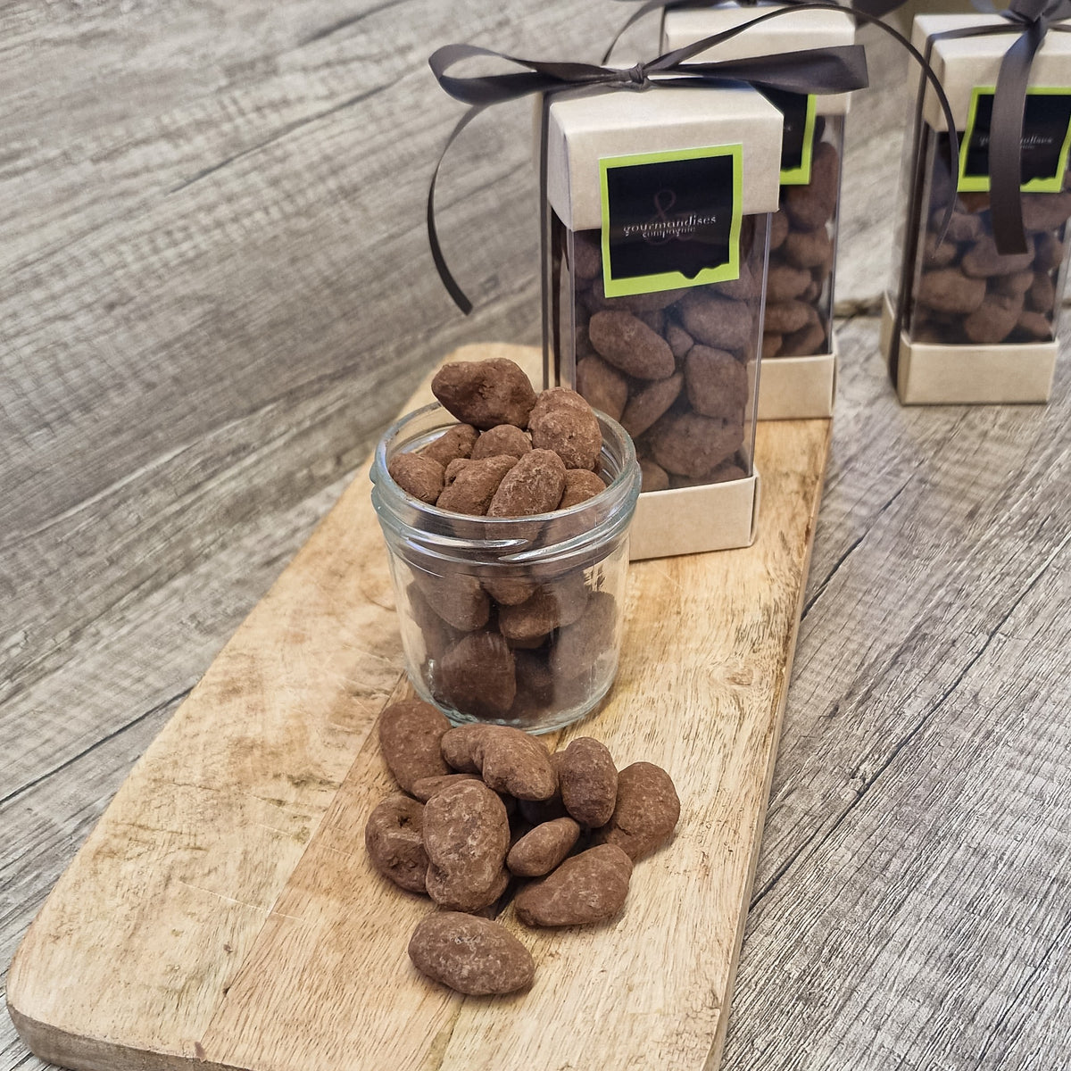Amandes au chocolat