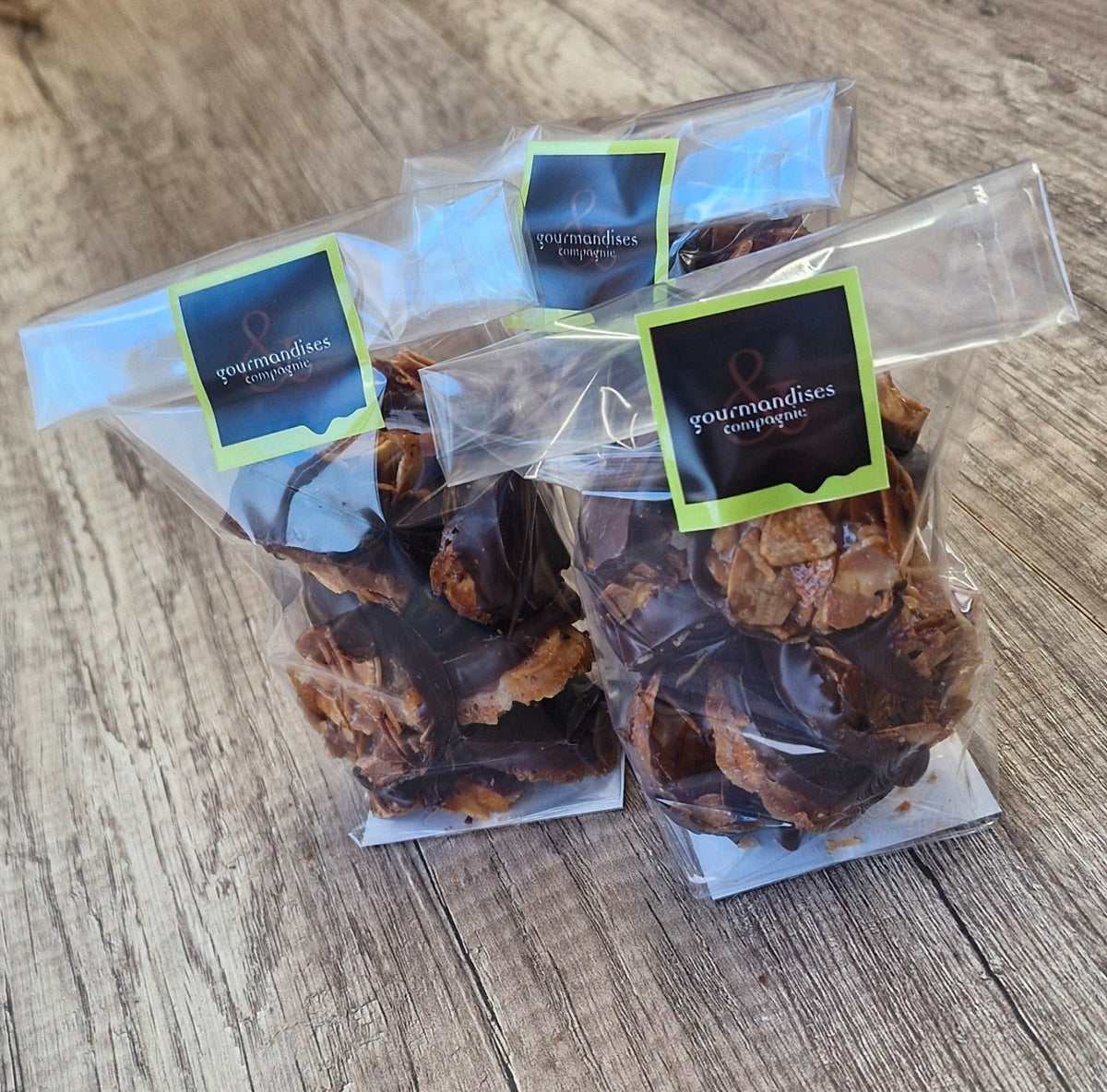 Florentins Gourmandises & Cie, sachets rubannés