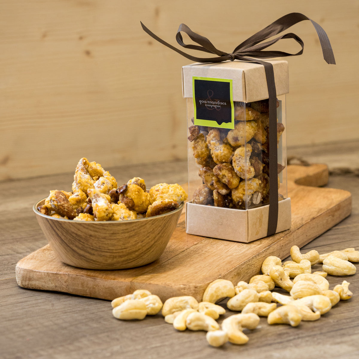 Noix de cajou caramélisées