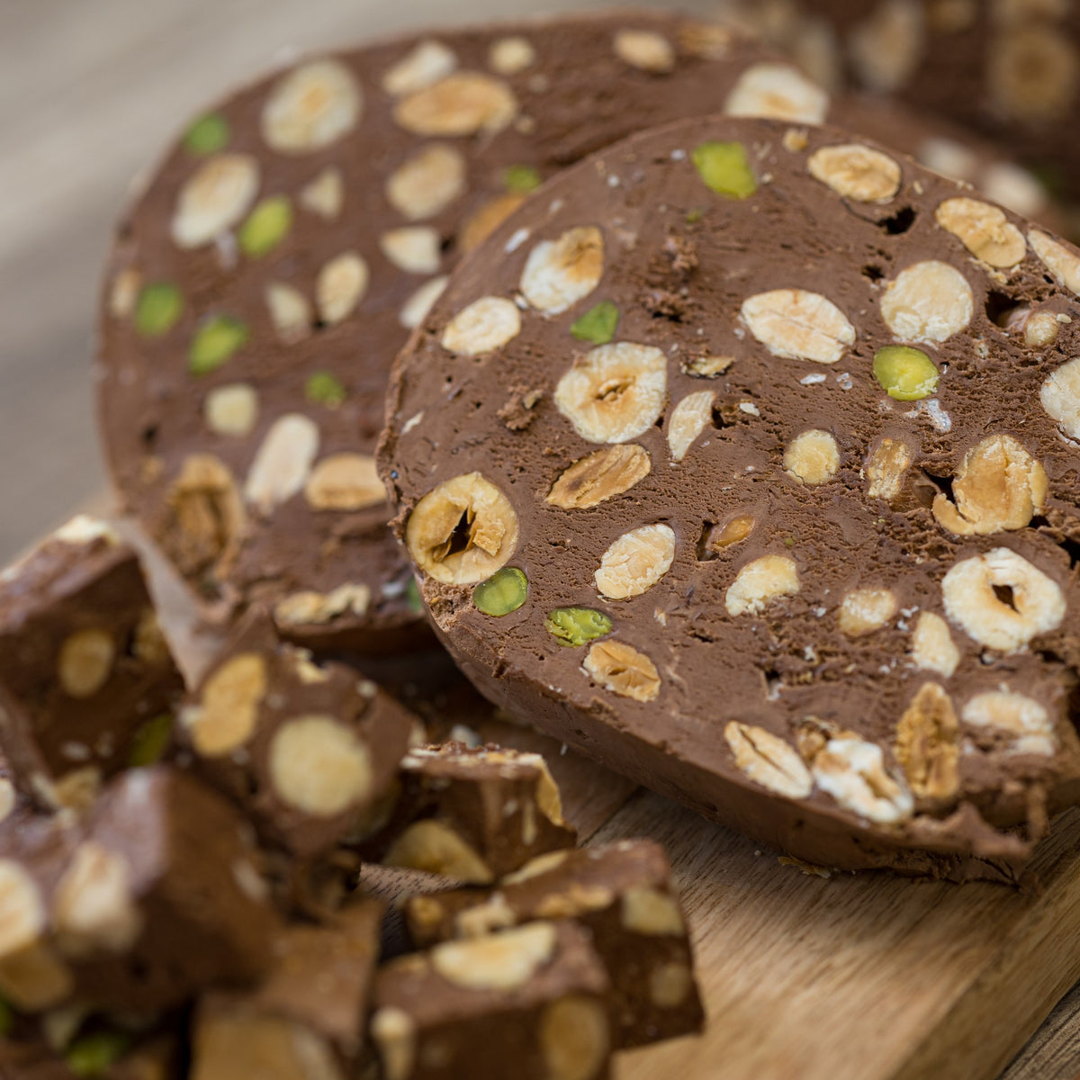 Nougat au chocolat