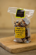 Nougat noir au Savagnin du Jura et miel de sapin